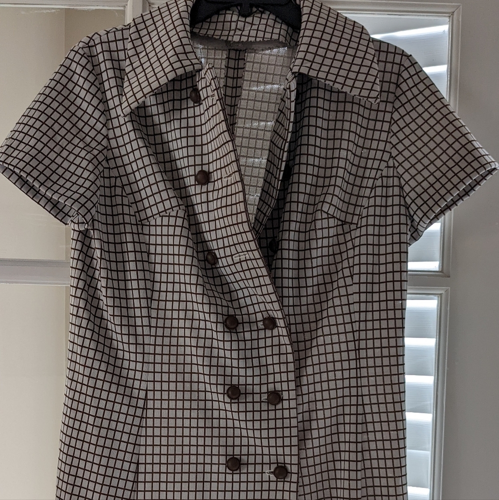 Vintage fabric dress